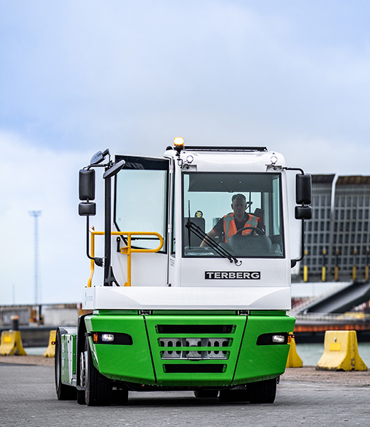 New and updated version of the innovative Terberg YT terminal tractor.