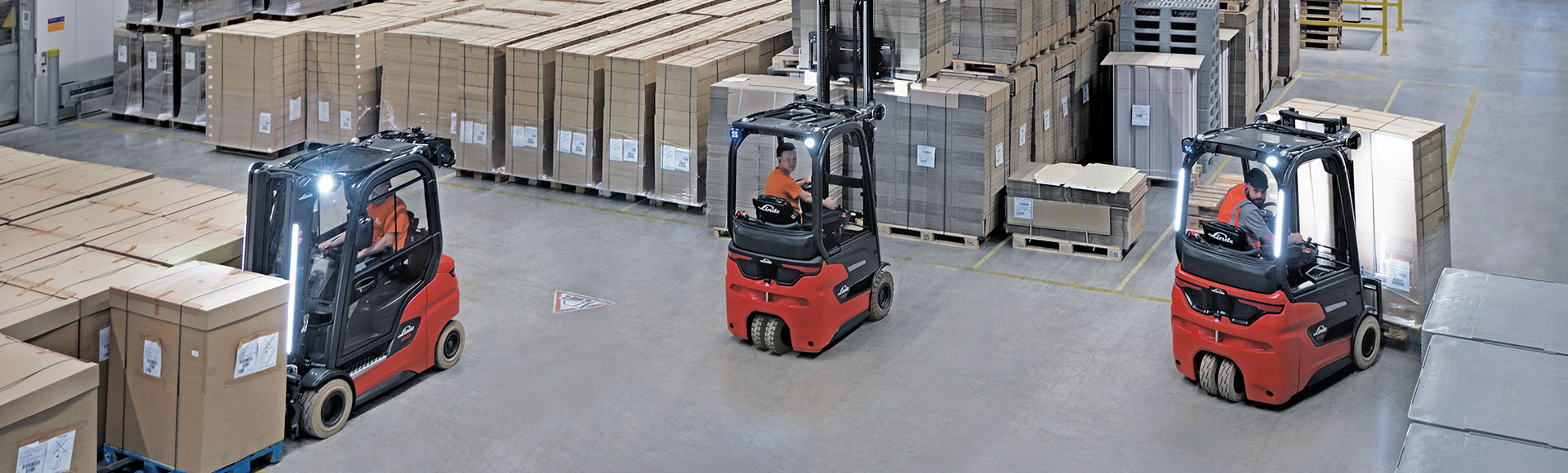 Linde Electric Forklifts Deliver Superior  Operational Economy