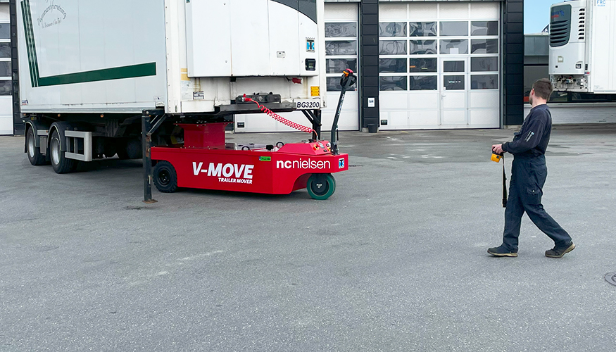 N.C. Nielsen forhandler nu V-MOVE trailerflyttere